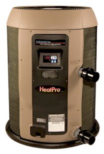 Hayward HP21104T HeatPro 110,000 BTU, 230V, Titanium, Digital, Pool and Spa Heat Pump