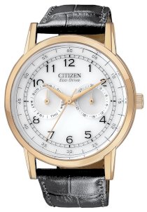 Citizen Men's AO9003-16A Eco-Drive Rose Gold Tone Day-Date Watch