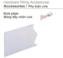 Bảng đẩy gắn chân cửa Hafele 11704