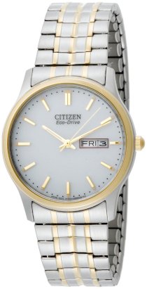 Citizen Men's BM8454-93A Eco-Drive Flexible Band Two-Tone Watch