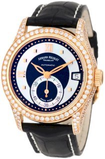 Armand Nicolet Women's 7155V-NN-P915NR8 M03 Classic Automatic Gold with Diamonds Watch