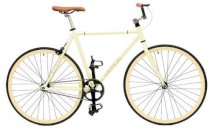 Critical Cycles Fixed-Gear Single-Speed Bicycle - Tan