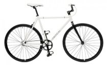 Critical Cycles Fixed-Gear Single-Speed Bicycle - White