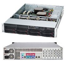 Supermicro SuperChassis CSE-825TQ-R740LPB Black 2U Rackmount 