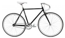 Critical Cycles Fixed-Gear Single-Speed Pista Bicycle - Black