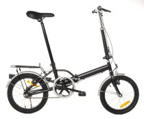 Vilano Omega 16" Steel Folding Bicycle - Rack & Fenders