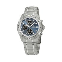 Festina Men's Estuche F16169/4 Silver Stainless-Steel Quartz Watch with Blue Dial