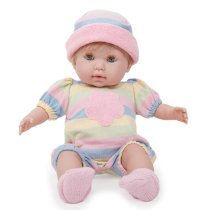 Soft Body Nonis Doll - Blonde with Blue Eyes - Multicolor Outfit