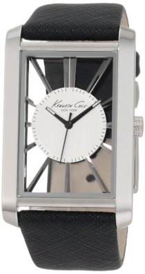 Đồng hồ Kenneth Cole New York Men's KC1755 Transparency Classic See-Thru Dial Rectangle Case Watch