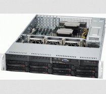 Server Fastest 2U Rackmount Server SC825TQ-R700LPB - 1CPU E5-2620 SATA (Intel Xeon E5-2620 2.0GHz, RAM 16GB, HDD 16TB SATA)