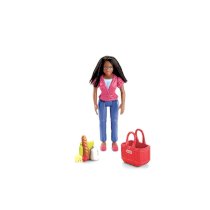 Fisher-Price Loving Family African American Dollhouse Figures - Mom