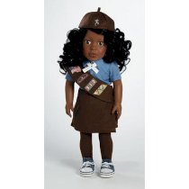 Adora Madison Girl Scout Brownie 18 inch Doll Ensemble - Black Hair/Brown Eyes