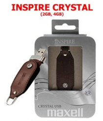 USB Maxell Inspire Crystal 2GB
