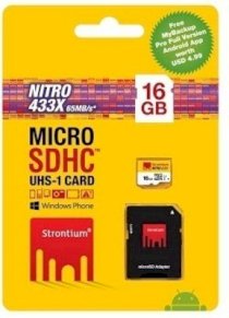 Strontium MicroSDHC 16GB 433X