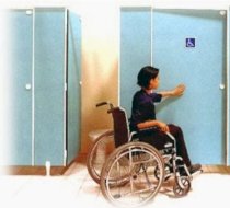 Vách ngăn vệ sinh chio người khuyết tật VNV21