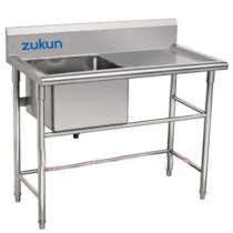 Bàn 1 chậu 1 đài inox Zukun ZK- BN-S13 50