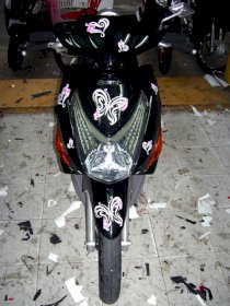 Dán decal xe Honda Click Cli012