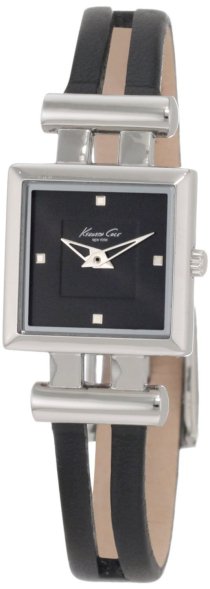 Kenneth Cole New York Women's KC2414-NY Trend Black Leather Watch