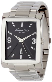 Kenneth Cole New York Men's KC3989 Classic Rectangle Tank Analog Watch