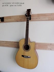 Guitar Acoustic Vũ Uyên M-40