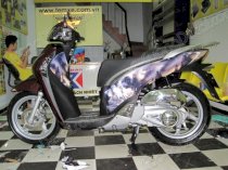 Dán decal xe Sh 150i Fantasy Art