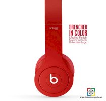 Tai nghe Beats Solo HD by Dr.Dre 2013 - Matte Red