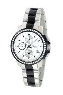 Kenneth Cole New York Men's KC4854 Automatic Grey Dial Automatic 2-Tone Bracelet Watch