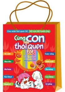 Cùng con rèn thói quen tốt - Túi 10 cuốn