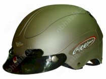 Mũ bảo hiểm cao cấp GRS A102 Xám - Sơn nhám