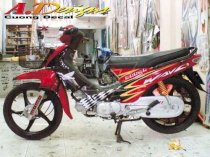 Dán decal xe Honda Wave Wa052