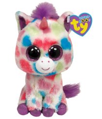 TY Toy Wishful - Unicorn - 6 Inches