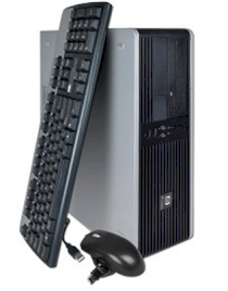 Máy tính Desktop HP Compaq DC5700 (Intel Core Duo E2180 2.0Ghz, Ram 1GB, HDD 80GB, VGA Onboard, PC DOS, Không kèm màn hình)
