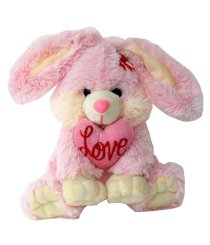 Tokenz Adorable Love Bunny Stuffed Animal - 25 cm