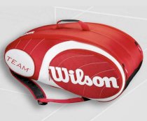 Wilson Team Red 9 Pack Tennis Bag