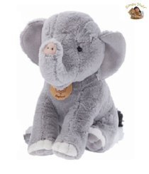 Dimpy Cute Grey Elephant - 30 cm