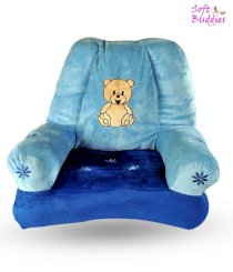 Soft Buddies Blue Baby Chair - 48 cm