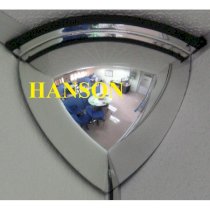 Gương cầu lồi HANSON mái vòm 1/4 60cm