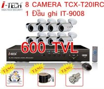 Bộ camera giám sát nhà xưởng i-Tech 5-8K