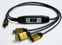 Bulid-in switch 3X1 (HDMI type A to A+A+F) LJA-AAF