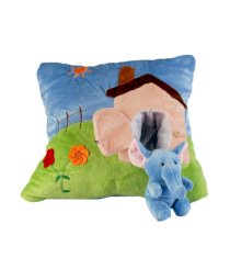 Softbuddies Elephant Cushion - 36 cm