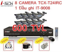 Bộ camera giám sát nhà xưởng i-Tech 11-8K