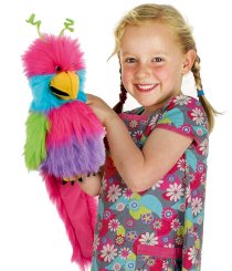 The Puppet Company Bird of Paradise Large Birds Hand Puppet- 40 cm
