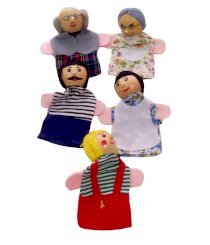 Infra Par Excellence Family Finger Puppets