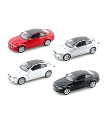 Kinsmart Diecast 1:36 Scale Set Of 4 BMW M3 Coupe