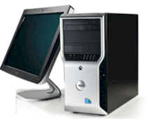 Dell WorkStation Precision T1500 (Intel Core i5 750 2.66Ghz, Ram 4GB, HDD 250GB, VGA NVIDIA Gefore NS220 1GB, Không kèm màn hình)