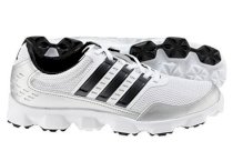 Adidas Men's Crossflex Sport Spikeless Golf Shoes - White/Black/Silver