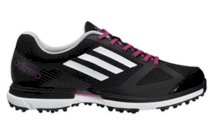  Adidas - Women's Adizero Sport Golf Shoes Black/White/Fruit 