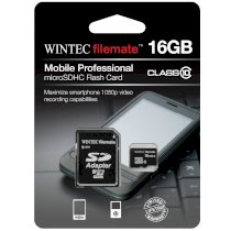 Wintec FileMate Mobile Professional microSDHC 16GB (Class 10) 3FMUSD16GBC10-R