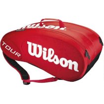  Wilson Tour 9 Pack Bag Red Molded