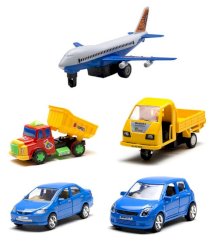 Centy Jet, Honda City, Swift, Mahindra Champion & Dumper Truck - Combo 2